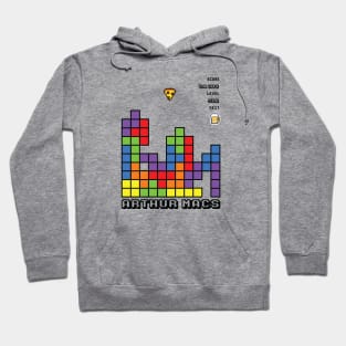 Arthur Mac's Tetris White Hoodie